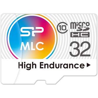 Atmiņas kartes - Silicon Power memory card microSDHC 32GB MLC Class 10 + adapter - ātri pasūtīt no ražotāja