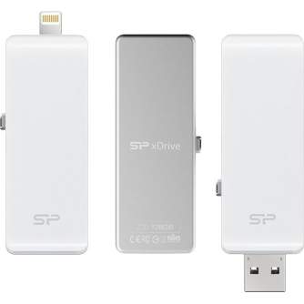 USB флешки - Silicon Power flash drive 32GB xDrive Z30 USB-Lightning SP032GBLU3Z30V1W - быстрый заказ от производителя