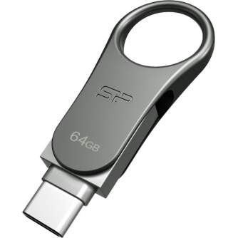 USB memory stick - Silicon Power flash drive 64GB Mobile C80 SP064GBUC3C80V1S - quick order from manufacturer