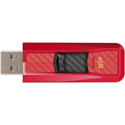 USB memory stick - Silicon Power flash drive 32GB Blaze B50 USB 3.0, red SP032GBUF3B50V1R - quick order from manufacturer