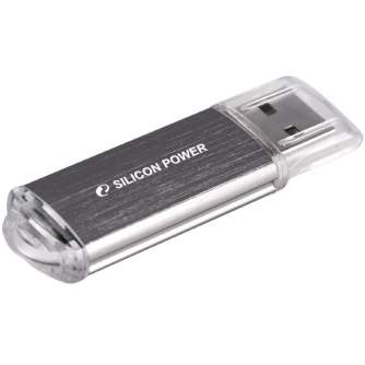 USB memory stick - Silicon Power flash drive 32GB Ultima II i-Series, silver - quick order from manufacturer