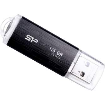 USB memory stick - Silicon Power flash drive 128GB Blaze B02 USB 3.1, black - quick order from manufacturer