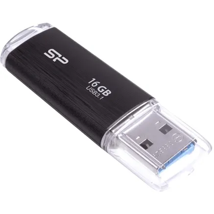 Silicon Power flash drive 16GB Blaze B02 USB 3.1, black