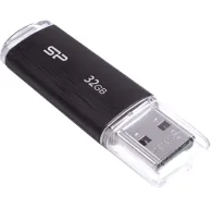 USB флешки - Silicon Power flash drive 32GB Ultima U02, black - быстрый заказ от производителяUSB флешки - Silicon Power flash drive 32GB Ultima U02, black - быстрый заказ от производителя