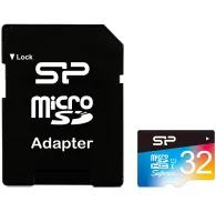 Memory Cards - Silicon Power memory card microSDHC 32GB Superior UHS-I U1 + adapter - quick order from manufacturerMemory Cards - Silicon Power memory card microSDHC 32GB Superior UHS-I U1 + adapter - quick order from manufacturer