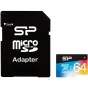 Memory Cards - Silicon Power memory card microSDXC 64GB Superior UHS-I U1 + adapter - quick order from manufacturer