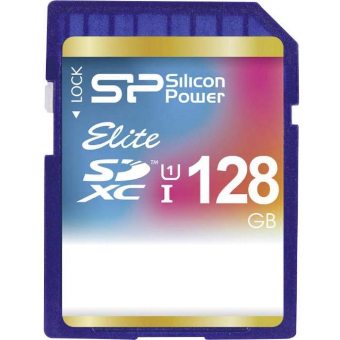 Atmiņas kartes - Silicon Power atmiņas karte SDXC 128GB Elite - ātri pasūtīt no ražotāja