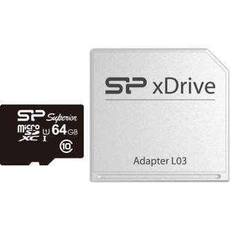 Atmiņas kartes - Silicon Power memory card adapter xDrive microSD/Mac - ātri pasūtīt no ražotāja