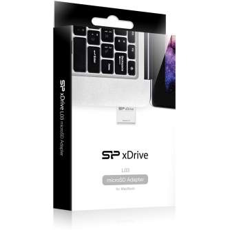 Atmiņas kartes - Silicon Power memory card adapter xDrive microSD/Mac - ātri pasūtīt no ražotāja