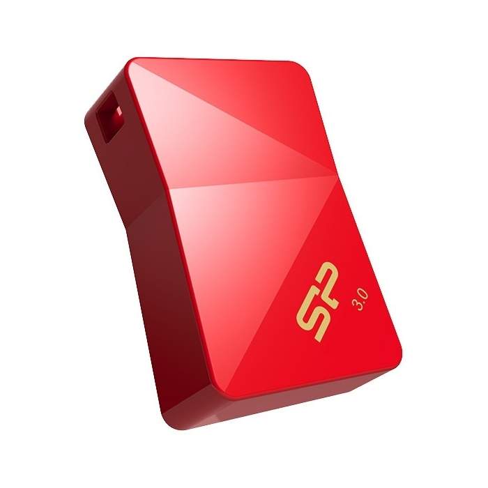 USB флешки - Silicon Power флэшка 32GB Jewel J08 USB 3.0, красная SP032GBUF3J08V1R - быстрый заказ от производителя