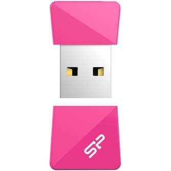 USB флешки - Silicon Power флэшка 16GB Touch T08, розовая SP016GBUF2T08V1H - быстрый заказ от производителя