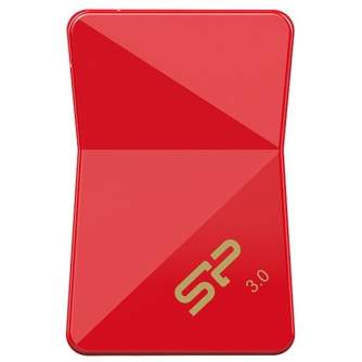 USB флешки - Silicon Power флэшка 16GB Jewel J08 USB 3.0, красная SP016GBUF3J08V1R - быстрый заказ от производителя