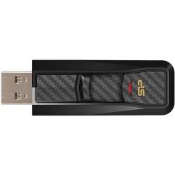 Zibatmiņas - Silicon Power flash drive 64GB Blaze B50 USB 3.0, black - quick order from manufacturer