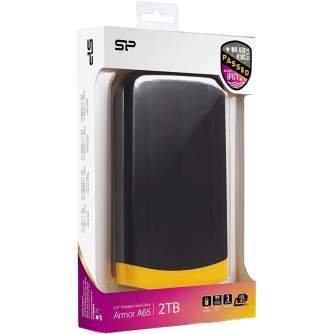 Hard drives & SSD - Silicon Power Armor A65 2TB, black SP020TBPHDA65S3K - quick order from manufacturer
