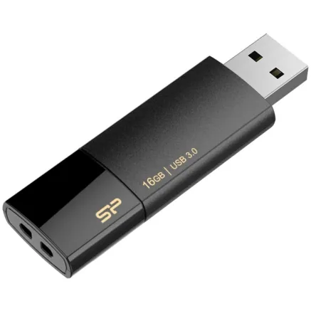 Silicon Power zibatmiņa 16GB Blaze B05 USB 3.0, melna