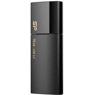 USB флешки - Silicon Power flash drive 16GB Blaze B05 USB 3.0, black - быстрый заказ от производителя