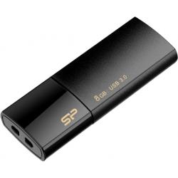 Zibatmiņas - Silicon Power flash drive 8GB Blaze B05 USB 3.0, black - quick order from manufacturer