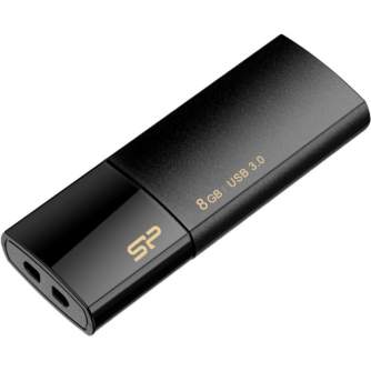 Zibatmiņas - Silicon Power zibatmiņa 8GB Blaze B05 USB 3.0, melna - ātri pasūtīt no ražotāja