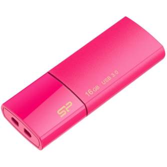 USB флешки - Silicon Power flash drive 16GB Blaze B05 USB 3.0, pink - быстрый заказ от производителя