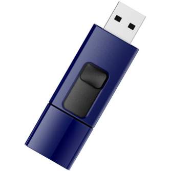 USB memory stick - Silicon Power flash drive 32GB Blaze B05 USB 3.0, dark blue - quick order from manufacturer