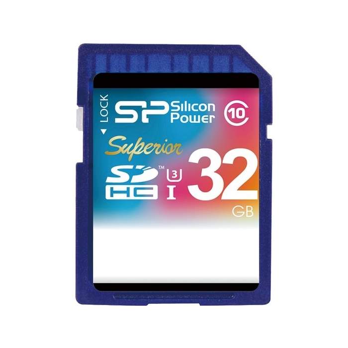 Memory Cards - Silicon Power memory card SDHC 32GB UHS-I U3 SP032GBSDHCU3V10 - quick order from manufacturer