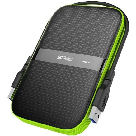 Silicon Power external HDD Armor A60 1TB, black