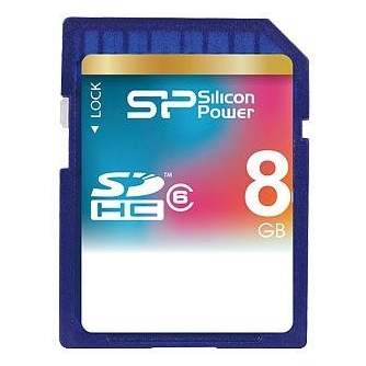 Atmiņas kartes - Silicon Power memory card SDHC 8GB Class 6 - ātri pasūtīt no ražotāja