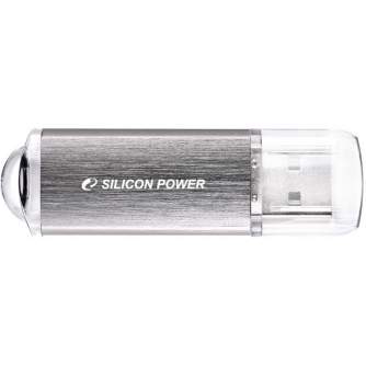 USB memory stick - Silicon Power flash drive 16GB Ultima II i-Series, silver SP016GBUF2M01V1S - quick order from manufacturer