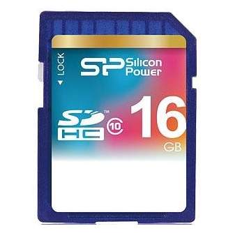 Atmiņas kartes - Silicon Power memory card SDHC 16GB Class 10 - ātri pasūtīt no ražotāja