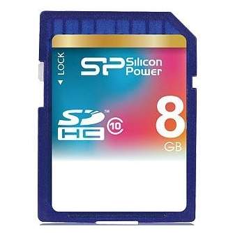 Memory Cards - Silicon Power memory card SDHC 8GB Class 10 - quick order from manufacturer