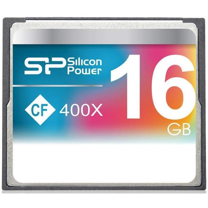Atmiņas kartes - Silicon Power atmiņas karte CF 16GB 400x - ātri pasūtīt no ražotāja