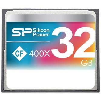 Atmiņas kartes - Silicon Power atmiņas karte CF 32GB 400x - ātri pasūtīt no ražotāja