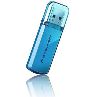 USB memory stick - Silicon Power flash drive 16GB Helios 101, blue - quick order from manufacturer