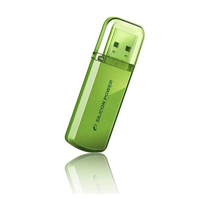 USB флешки - Silicon Power флешка 16GB Helios 101, зеленый SP016GBUF2101V1N - быстрый заказ от производителя