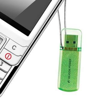 USB флешки - Silicon Power флешка 16GB Helios 101, зеленый SP016GBUF2101V1N - быстрый заказ от производителя