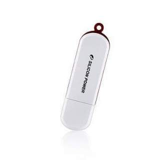 USB memory stick - Silicon Power flash drive 16GB LuxMini 320, white - quick order from manufacturer