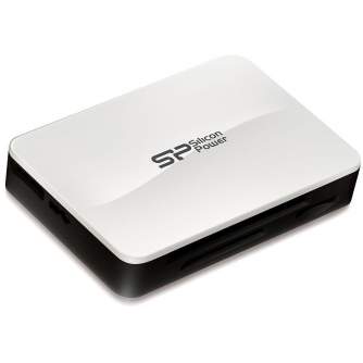Atmiņas kartes - Silicon Power card reader 39in1 USB 3.0 SPC39V1W - ātri pasūtīt no ražotāja