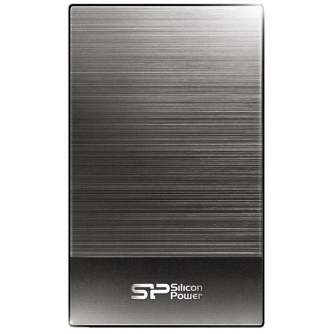 Hard drives & SSD - Silicon Power external harddrive Diamond D05 1TB, dark grey SP010TBPHDD05S3T - quick order from manufacturer