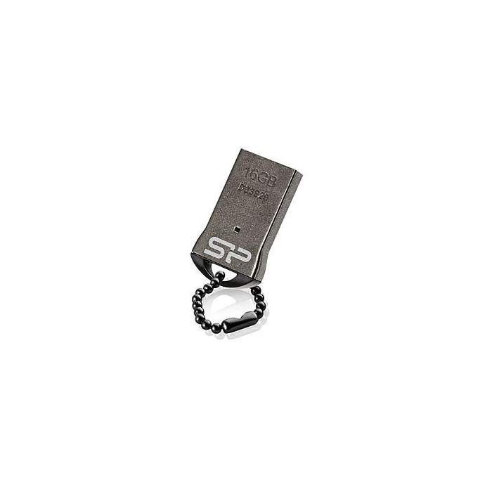 USB флешки - Silicon Power флешка16GB Touch T01, черный SP016GBUF2T01V1K - быстрый заказ от производителя