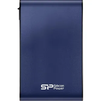 Citie diski & SSD - Silicon Power external hard drive 1TB Armor A80 USB 3.0, blue - быстрый заказ от производителя