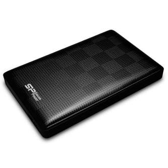 Hard drives & SSD - Silicon Power external hard drive Diamond D03 1TB, black SP010TBPHDD03S3K - quick order from manufacturer