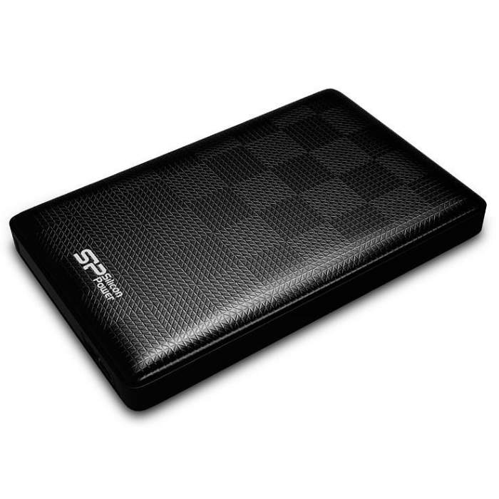 Citie diski & SSD - Silicon Power внешний диск Diamond D03 1TB, черный SP010TBPHDD03S3K - быстрый заказ от производителя