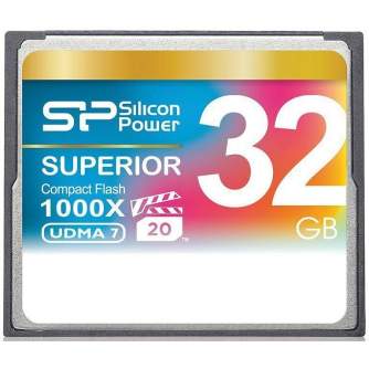 Atmiņas kartes - Silicon Power atmiņas karte CF 32GB 1000x - ātri pasūtīt no ražotāja
