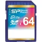 Atmiņas kartes - Silicon Power atmiņas karte SDXC 64GB Elite - ātri pasūtīt no ražotāja