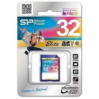 Карты памяти - Silicon Power memory card SDHC 32GB Elite - быстрый заказ от производителя