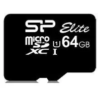 Atmiņas kartes - Silicon Power atmiņas karte microSDXC 64GB Elite + adapteris - ātri pasūtīt no ražotājaAtmiņas kartes - Silicon Power atmiņas karte microSDXC 64GB Elite + adapteris - ātri pasūtīt no ražotāja