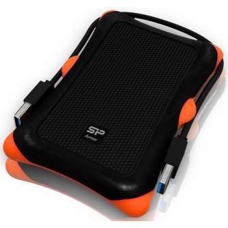 Hard drives & SSD - Silicon Power external hard drive Armor A30 1TB, black - quick order from manufacturer