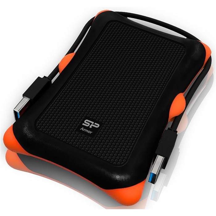 Hard drives & SSD - Silicon Power external hard drive Armor A30 1TB, black - quick order from manufacturer