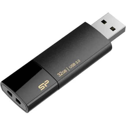 Silicon Power zibatmiņa 32GB Blaze B05 USB 3.0, melna