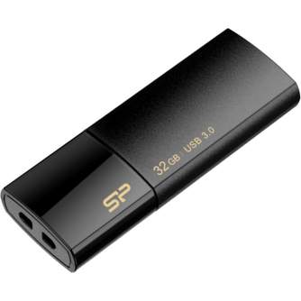 USB флешки - Silicon Power flash drive 32GB Blaze B05 USB 3.0, black - быстрый заказ от производителя